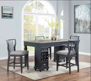 2Tone Graphite Pub Chair