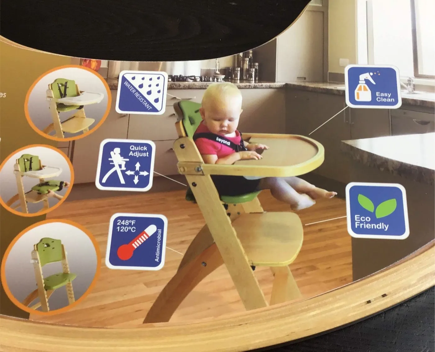 Abbie Beyond Junior High Chair Tray