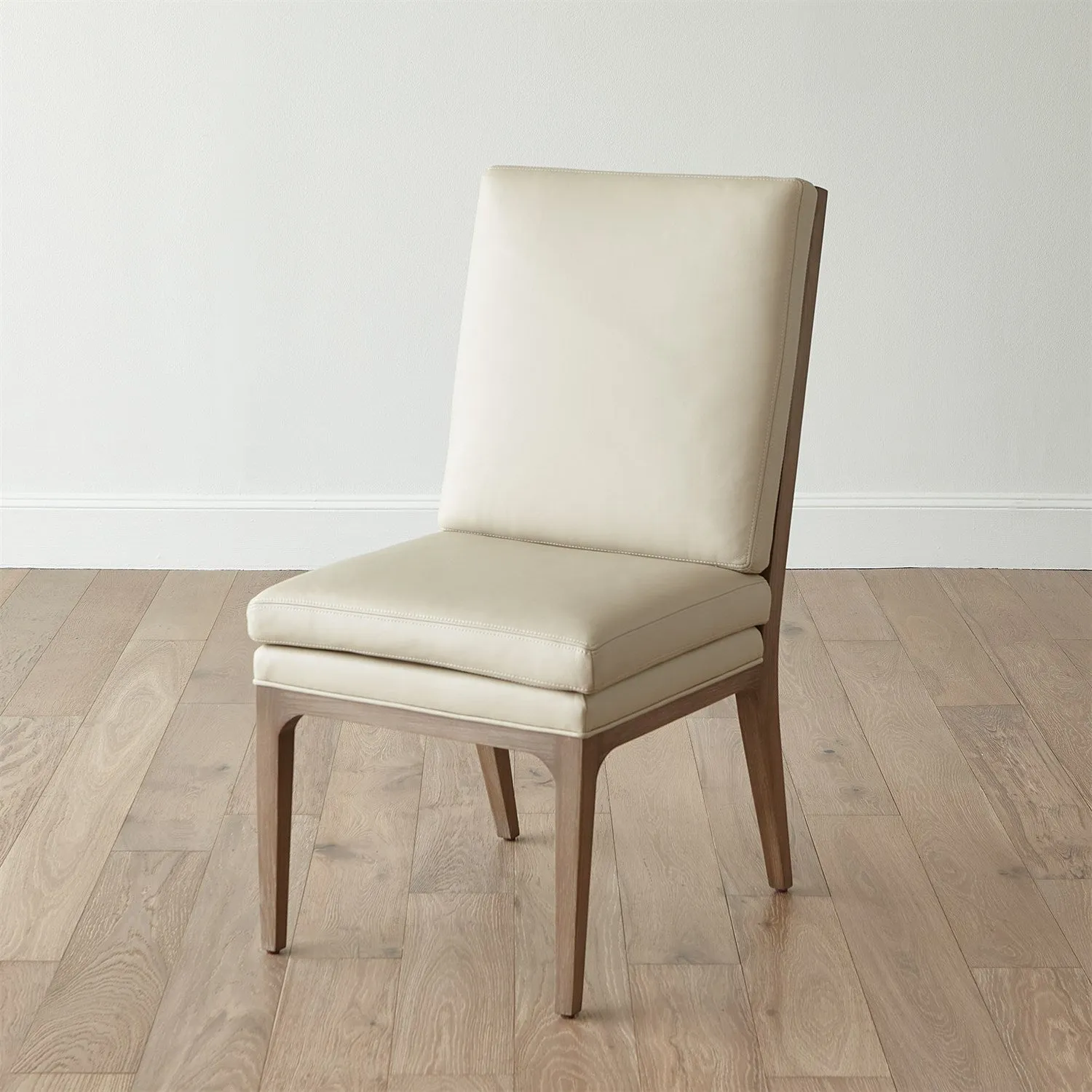 Abbott Dining Chair-Taupe Leather