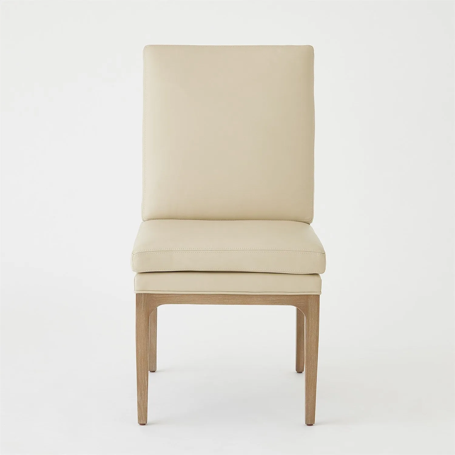 Abbott Dining Chair-Taupe Leather