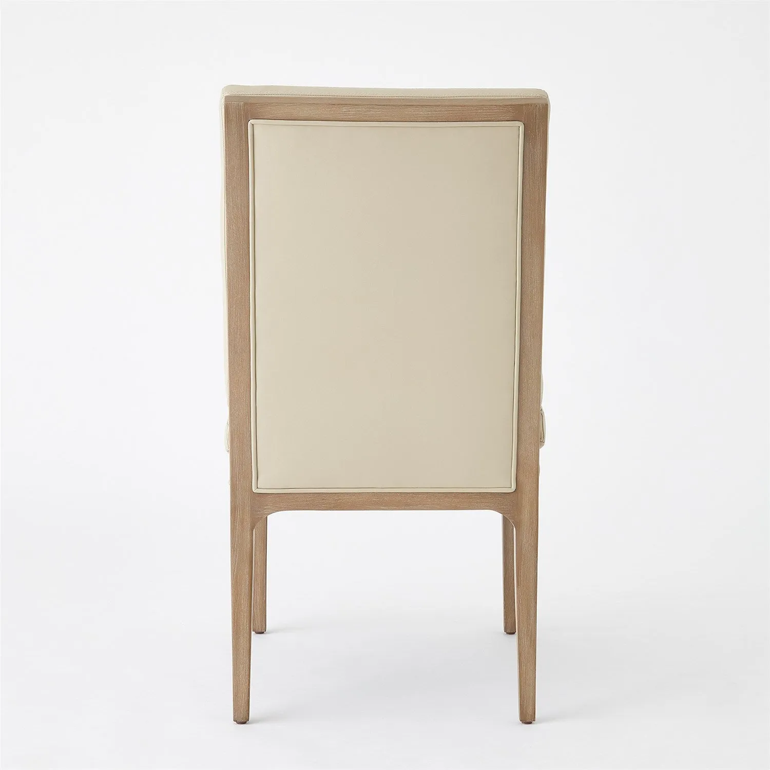 Abbott Dining Chair-Taupe Leather
