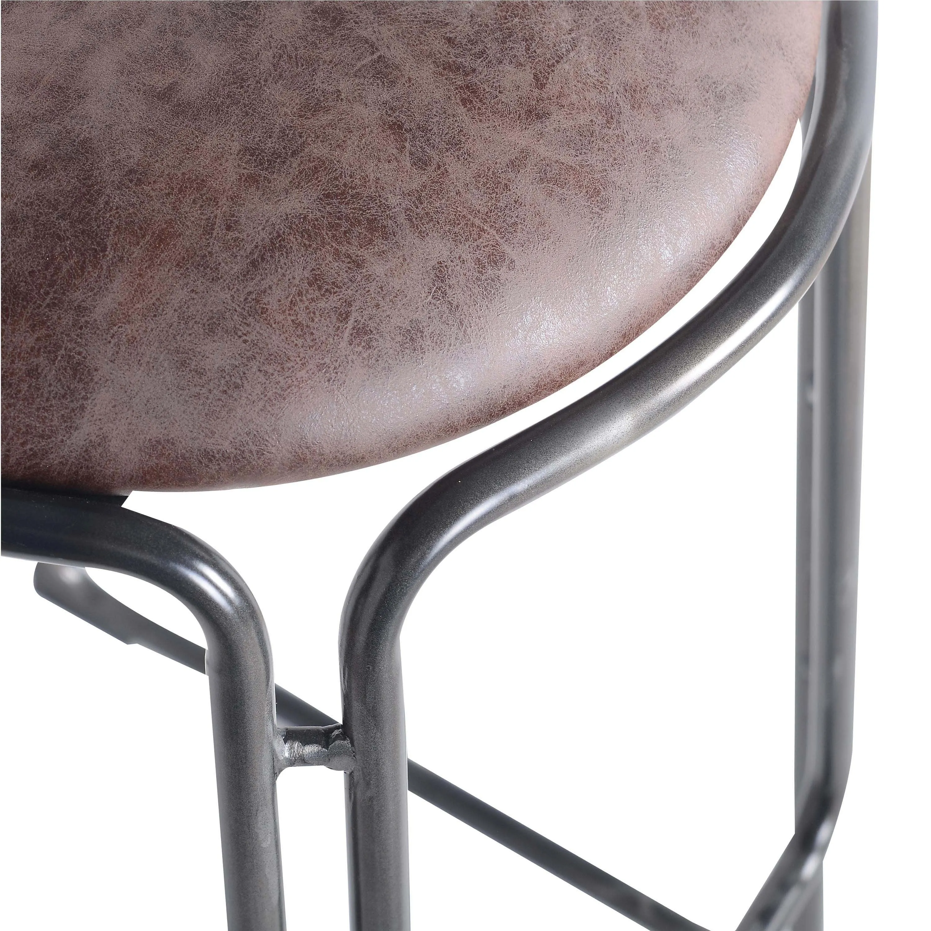 Ace Bar Stool Set of 2 VINTAGE COFFEE