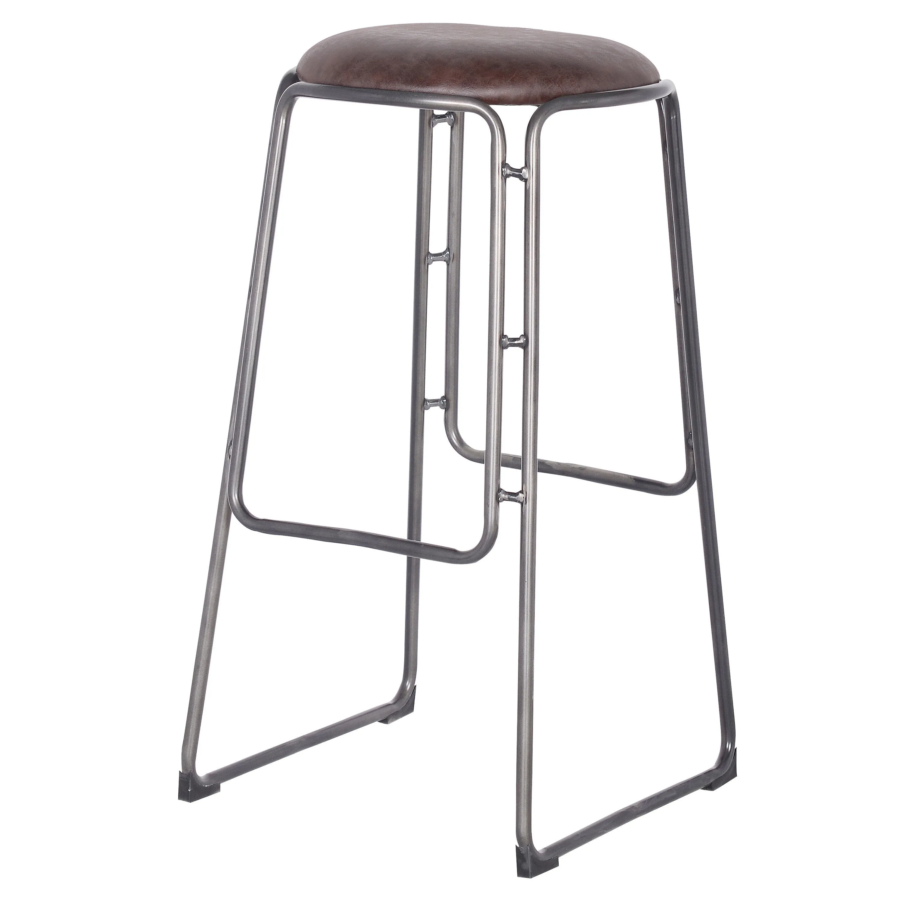 Ace Bar Stool Set of 2 VINTAGE COFFEE