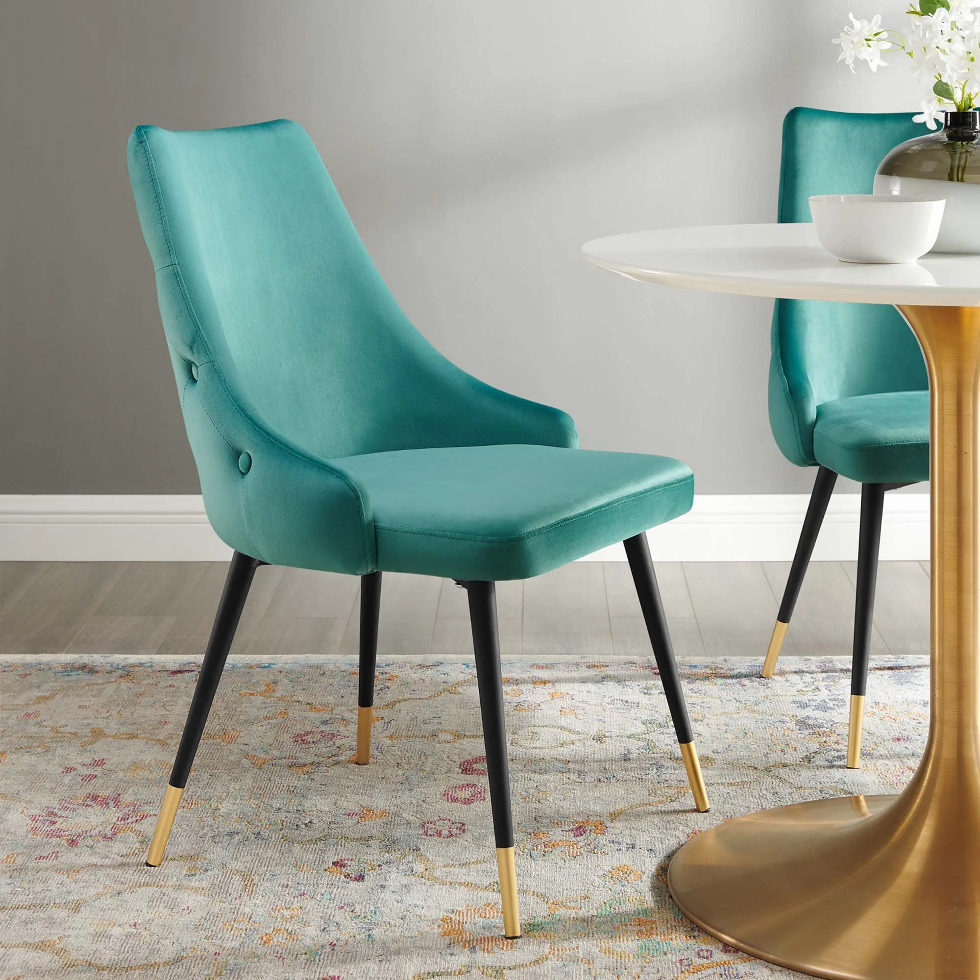 Adorn Tufted Performance Velvet Dining Side Chair by Modway