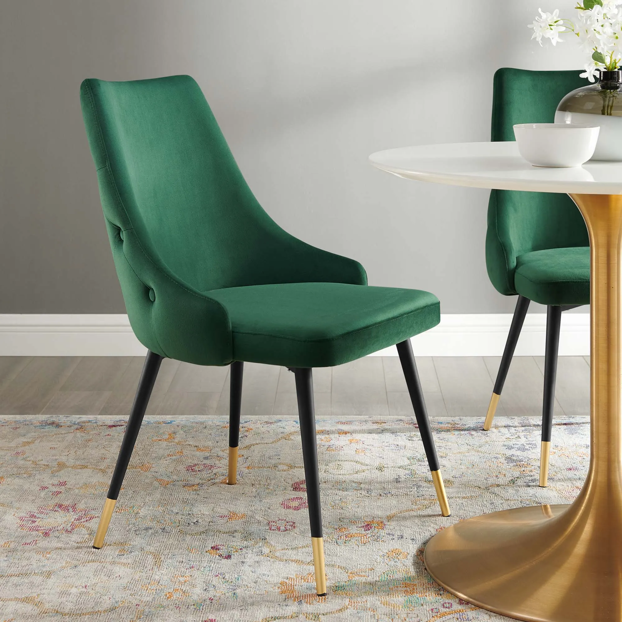 Adorn Tufted Performance Velvet Dining Side Chair by Modway