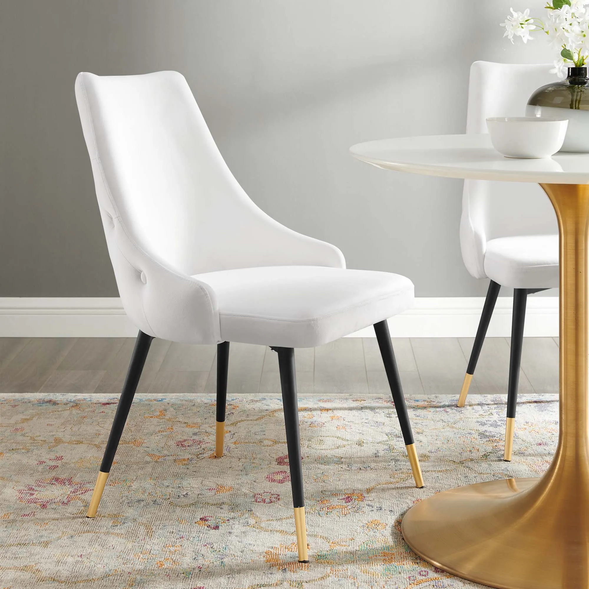 Adorn Tufted Performance Velvet Dining Side Chair by Modway