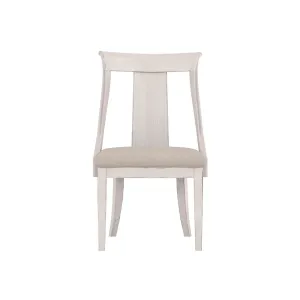 Alcove Side Chair, Belgian Ivory (Set of 2) - White