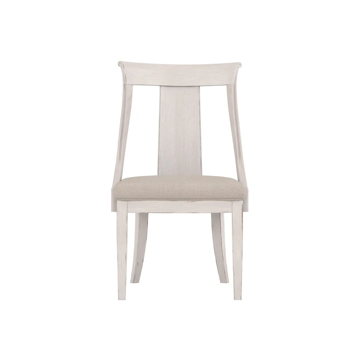Alcove Side Chair, Belgian Ivory (Set of 2) - White