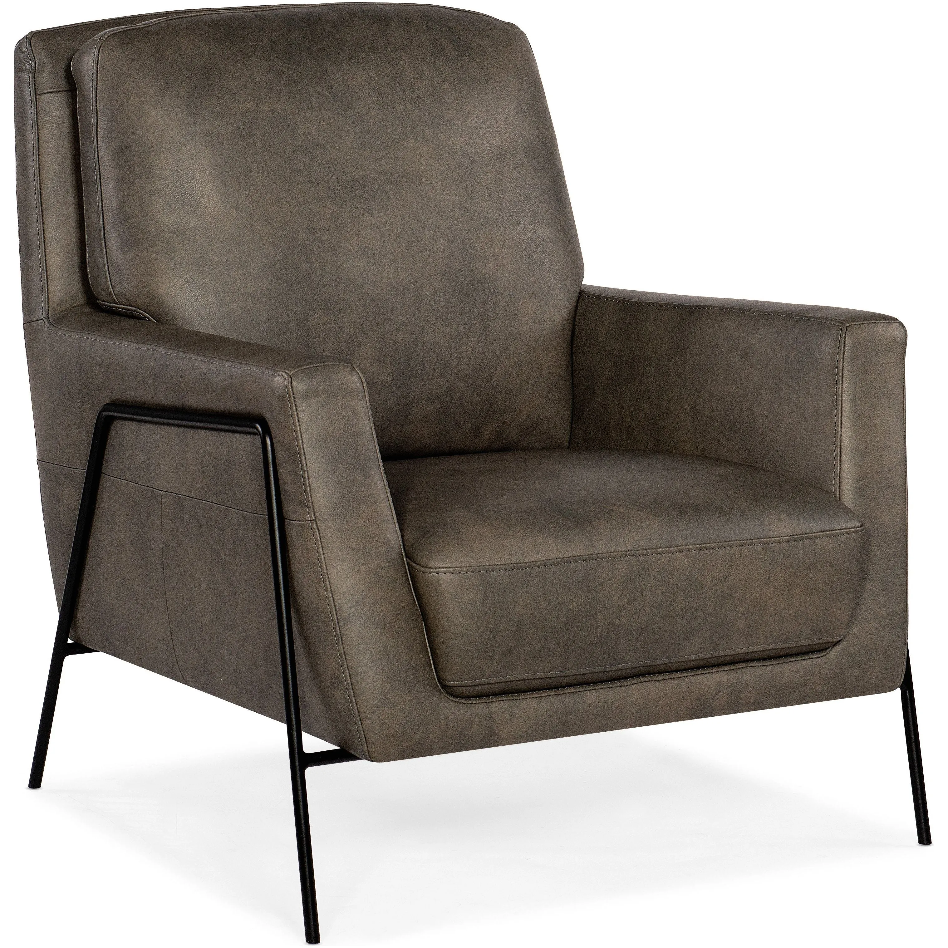 Amette Metal Frame Club Chair