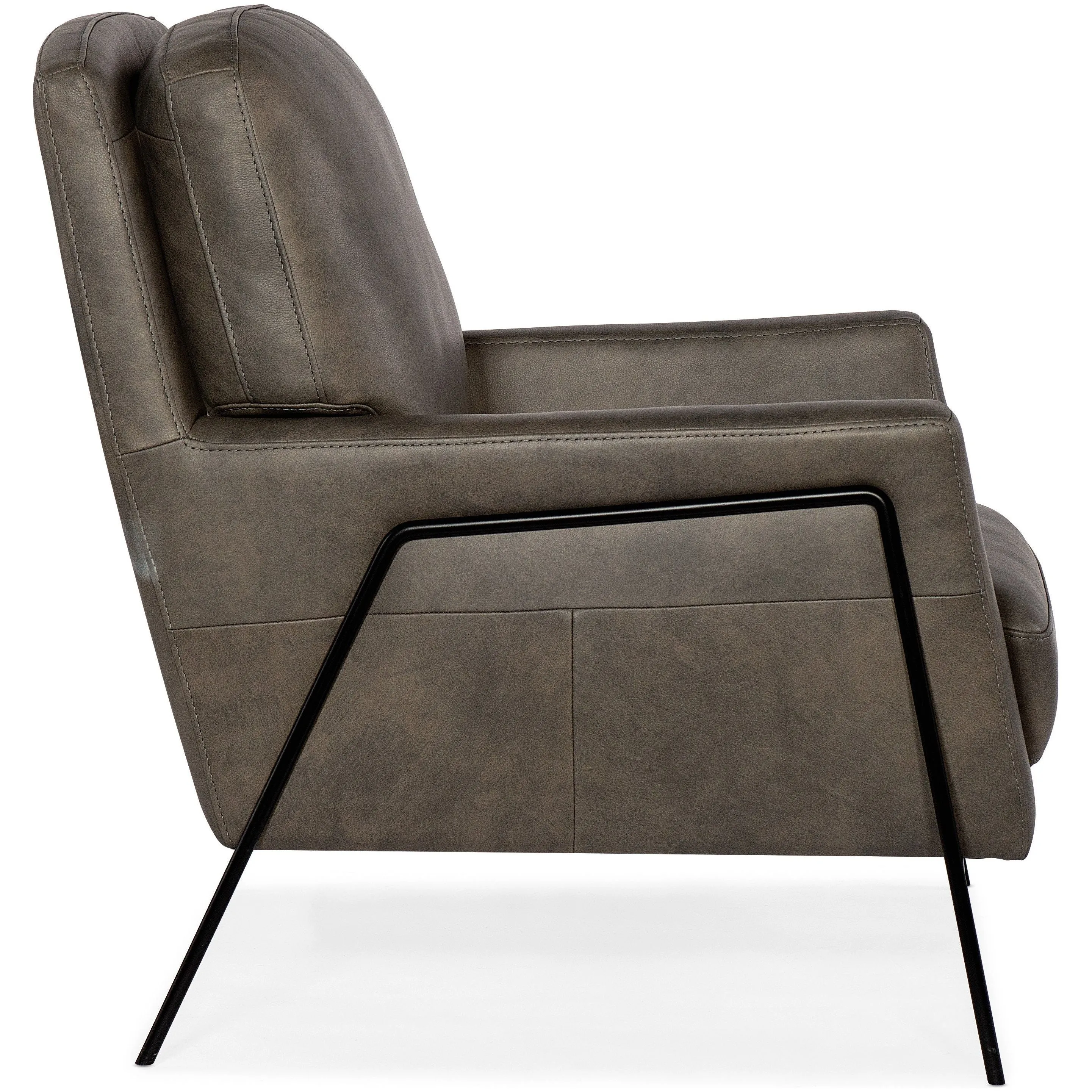 Amette Metal Frame Club Chair