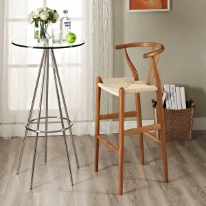 Amish Wood Bar Stool by Modway