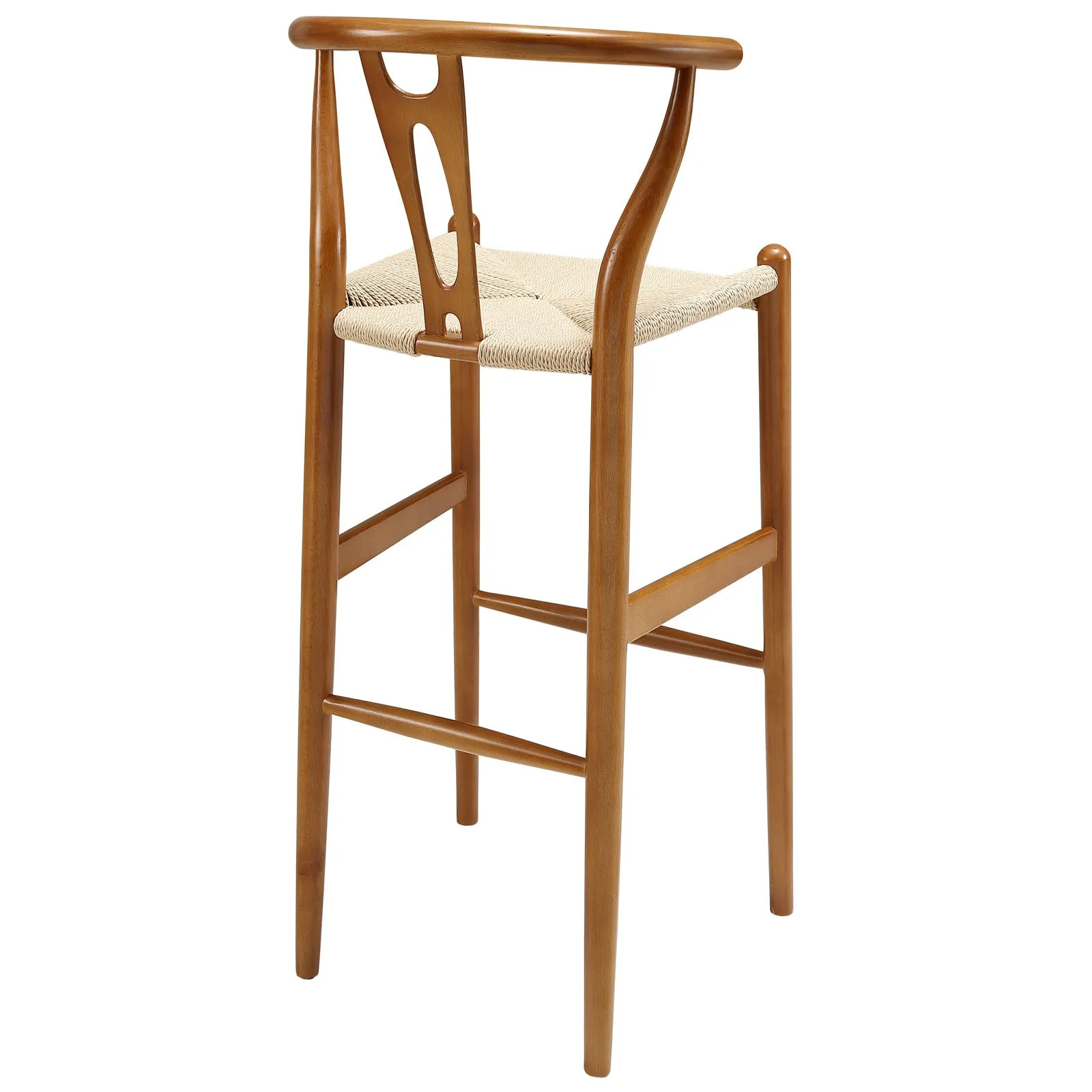 Amish Wood Bar Stool by Modway