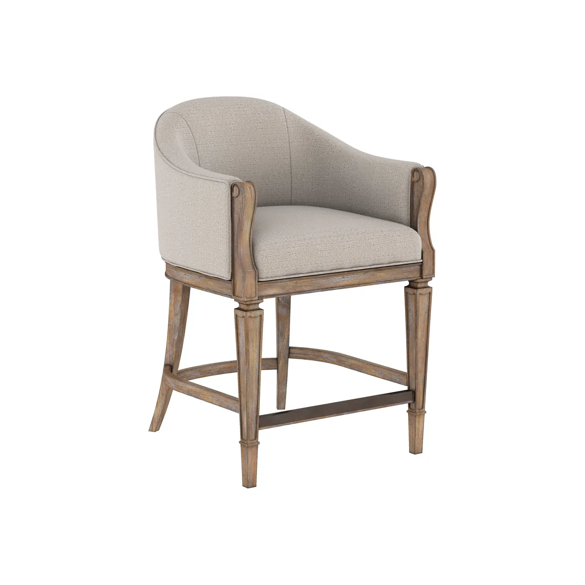 Architrave Counter Stool - Brown