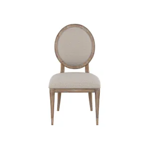 Architrave Oval Side Chair (Purchase in qty of 2 required, priced individually) - Brown