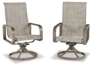 Beach Front Sling Swivel Chair