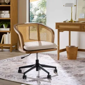 Better Homes & Gardens BH1436211066092 Springwood Desk Chair, Light Honey Finish