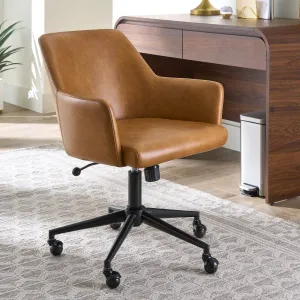 Better Homes & Gardens BH1436211066096 Greyson Office Chair, Chestnut