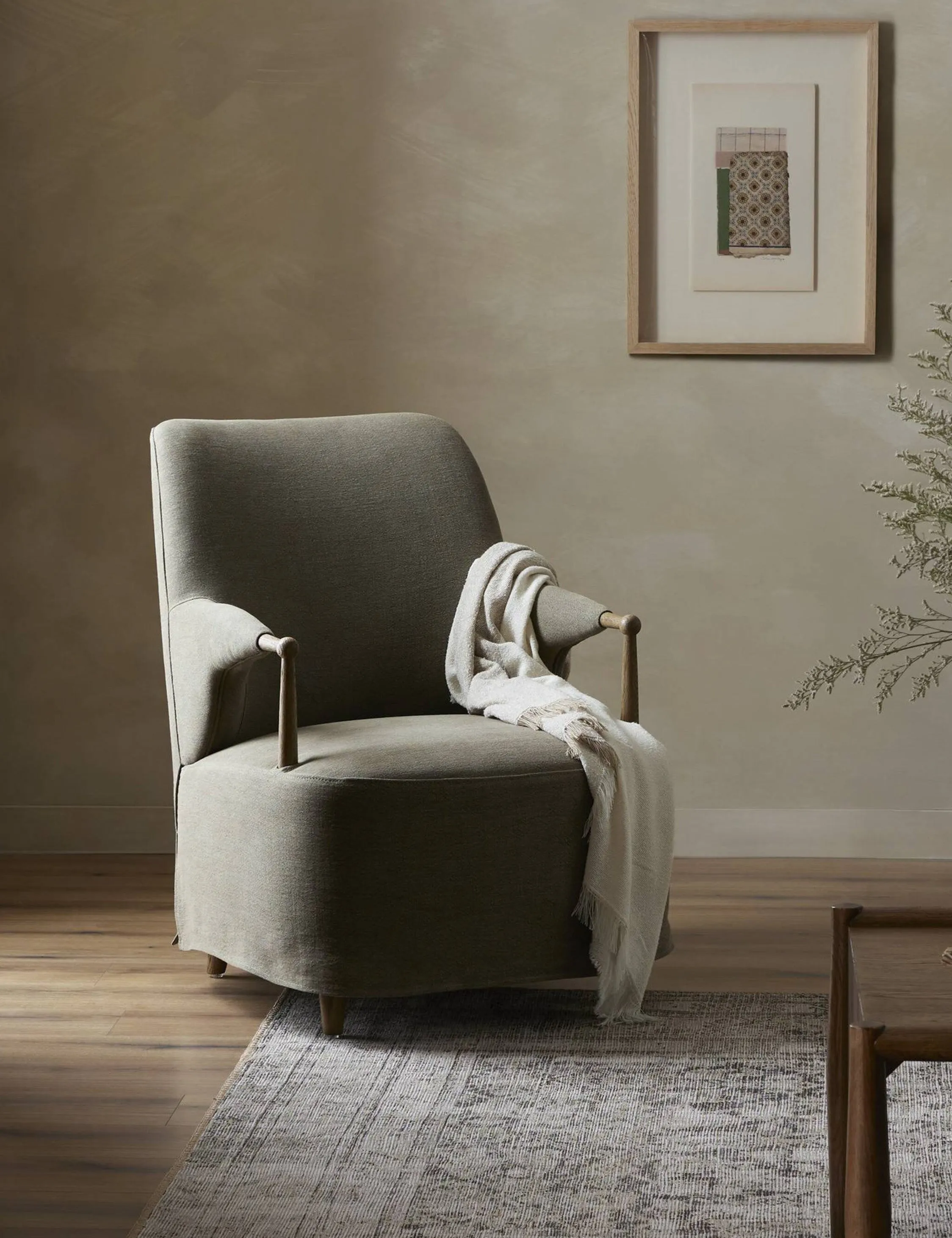 Brently Accent Chair by Amber Lewis x Four Hands