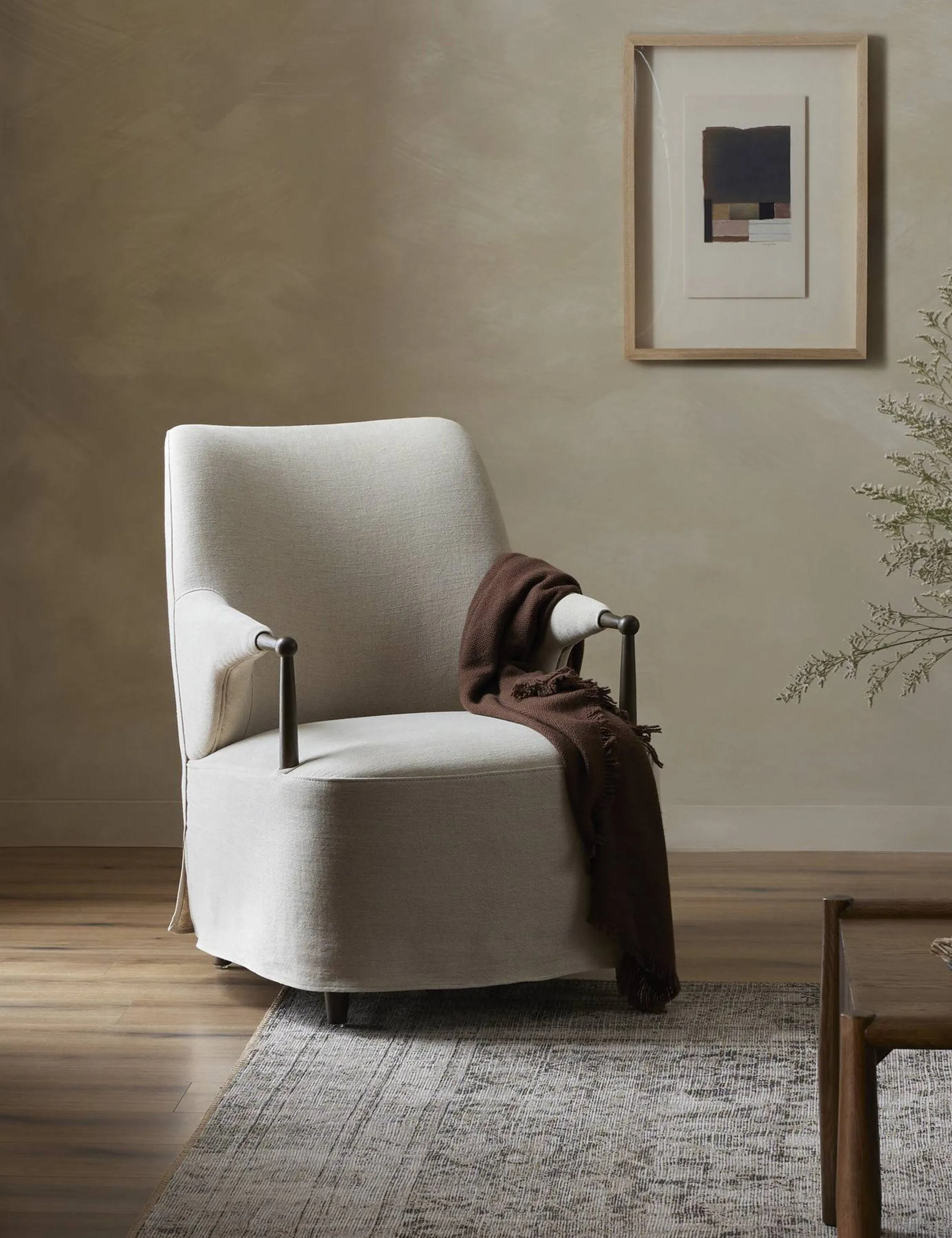 Brently Accent Chair by Amber Lewis x Four Hands