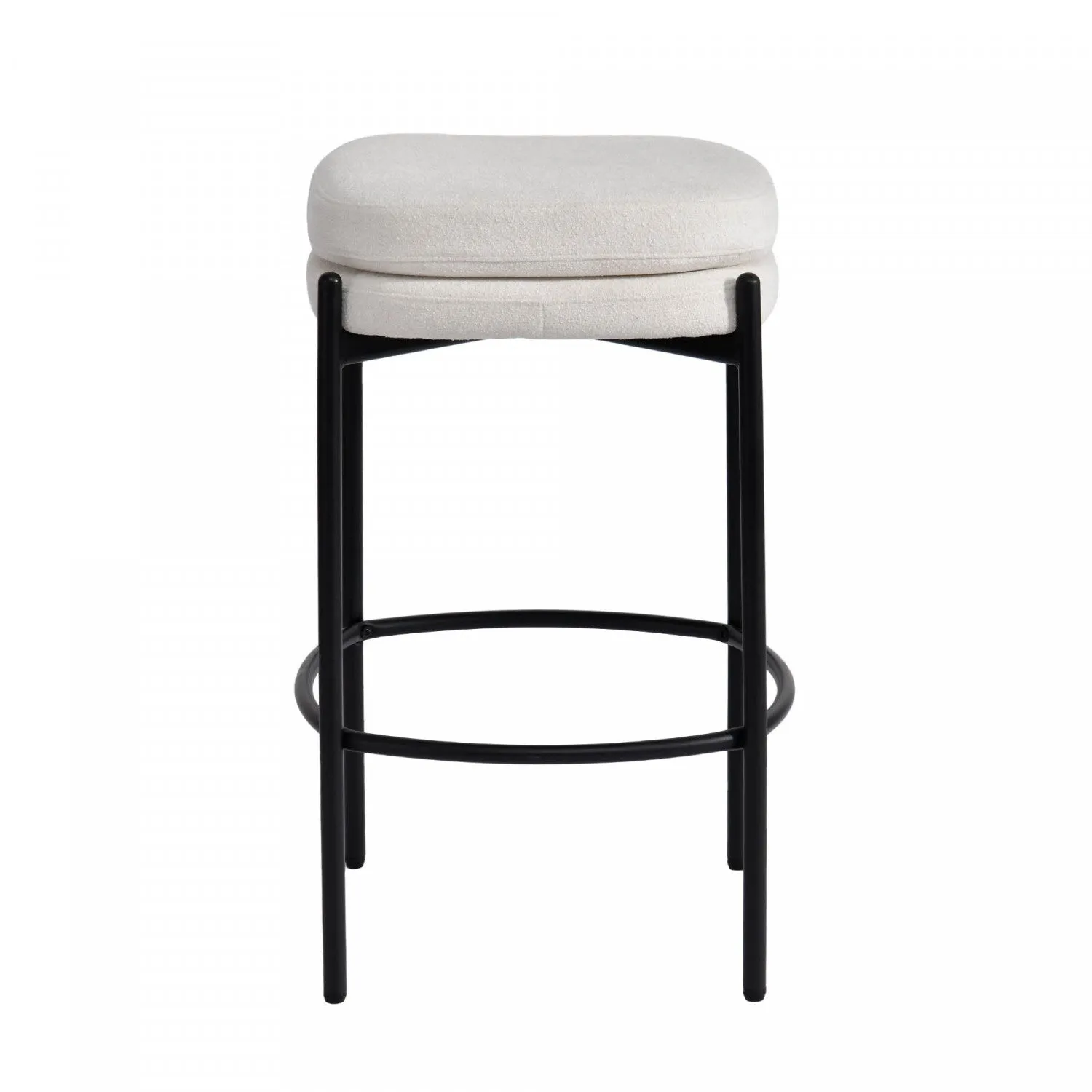 Caelen Counter Stool - Oatmeal - Set of Two