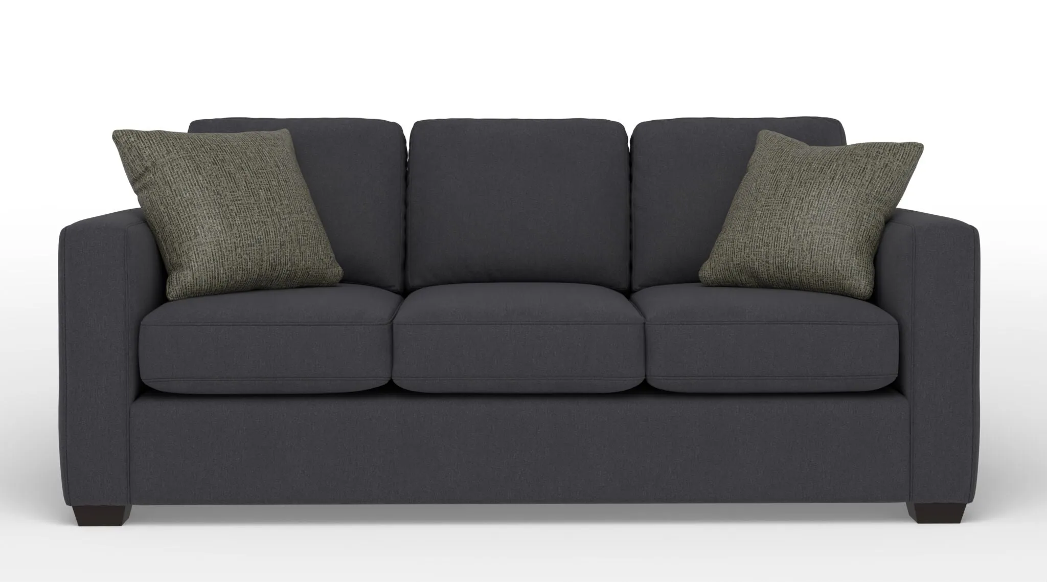 Caleb Queen Sofa Bed with Innerspring Mattress - Cabana Dark Grey