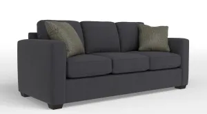 Caleb Queen Sofa Bed with Innerspring Mattress - Cabana Dark Grey