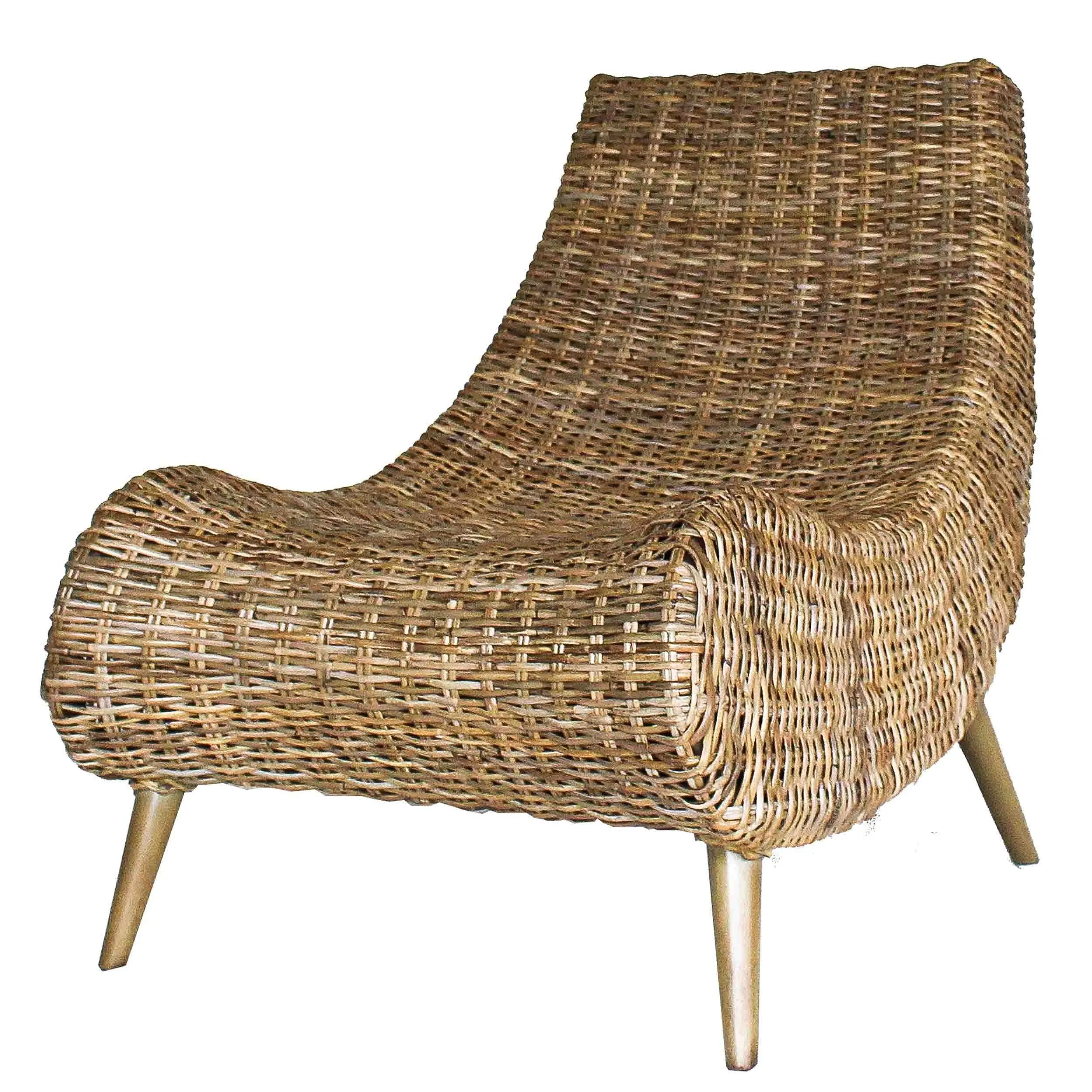 Capri Rattan Side Chair NATURAL