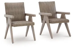 Carisbo Beige Arm Chair