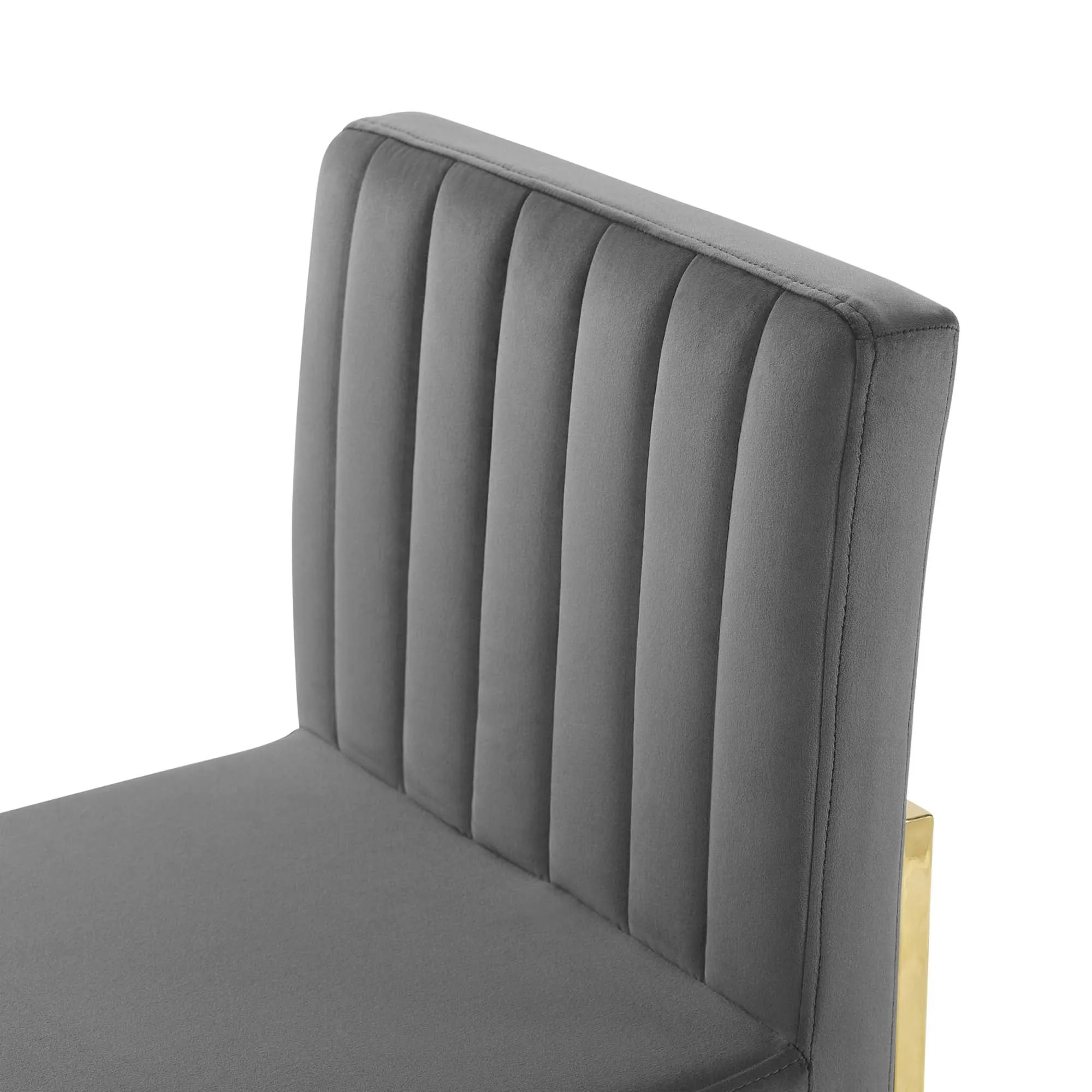 Carriage Performance Velvet Dining Chair Set of 2 by Modway