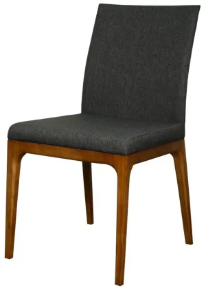 Charles Side Chair Set of 2 CHARCOAL
