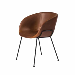 Chavez Side Chair DARK BROWN - Set of 2
