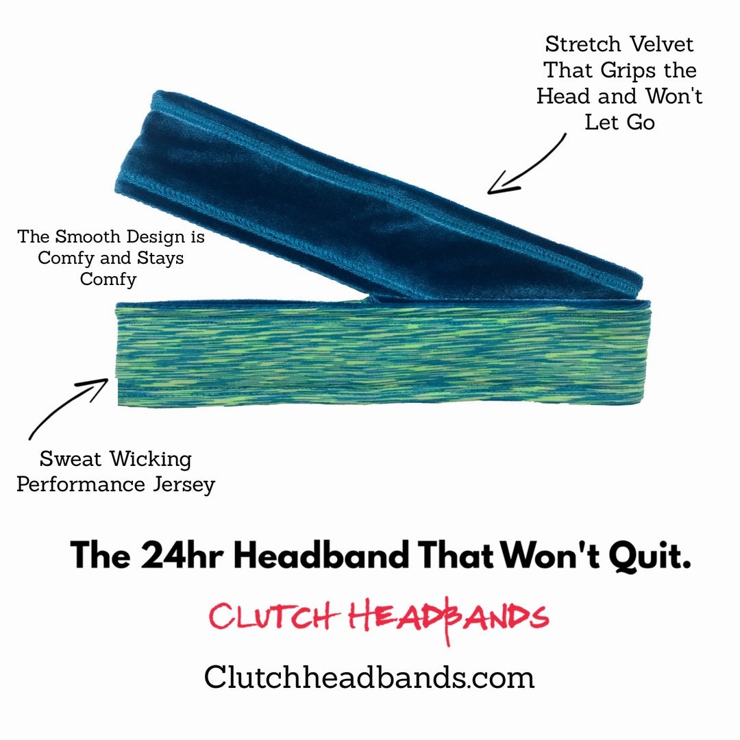 Clutch Fitness 1.5" Headband (Pink Lemonade)