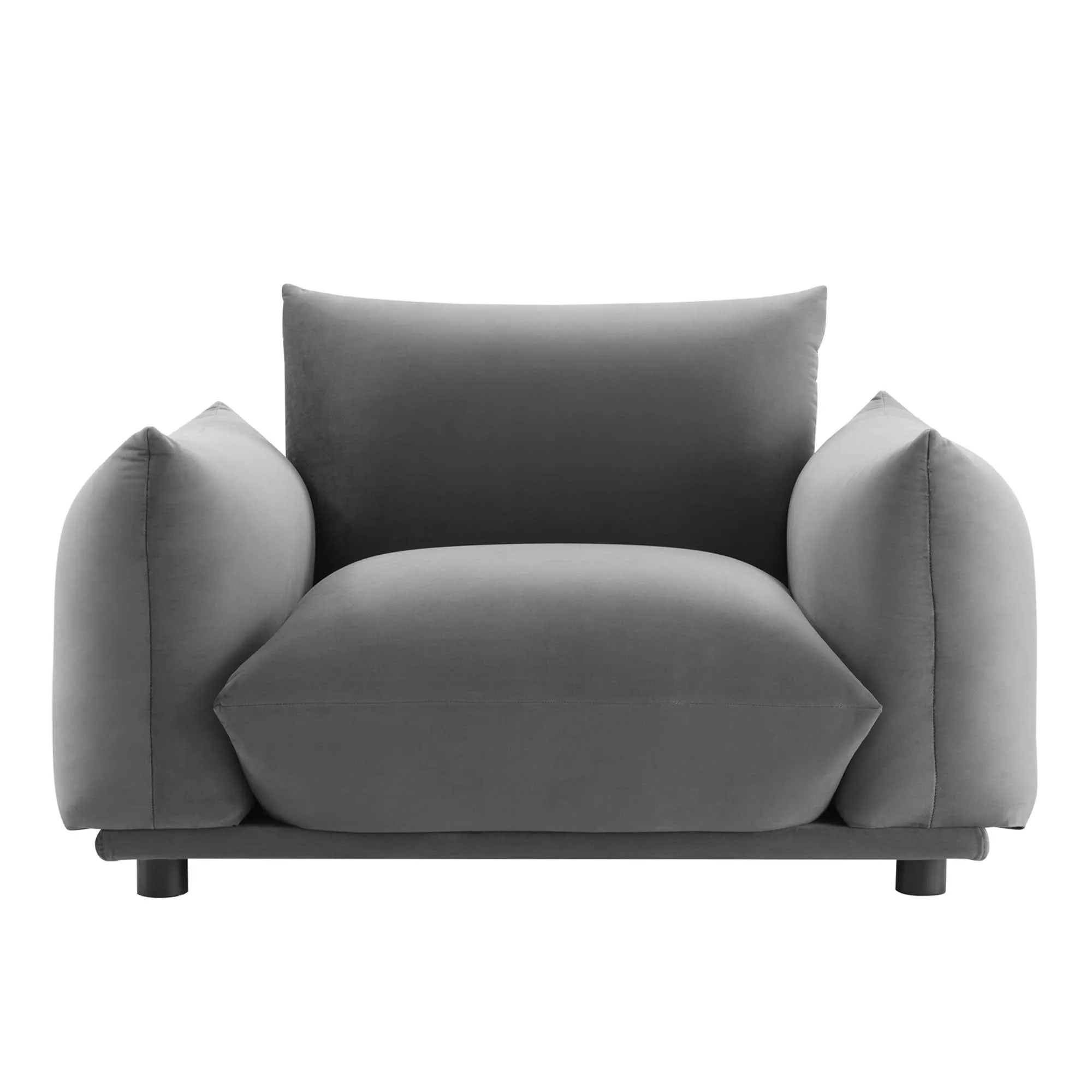 Copious Performance Velvet Armchair by Modway