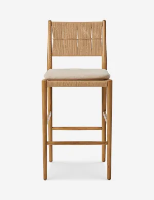 Dara Bar and Counter Stool by Amber Lewis x Four Hands