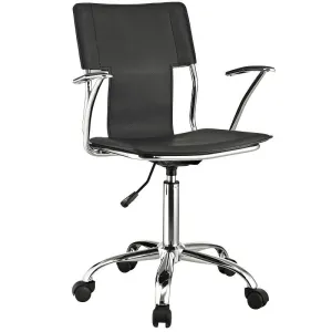 Dayton Office Chair BLACK/CHROME