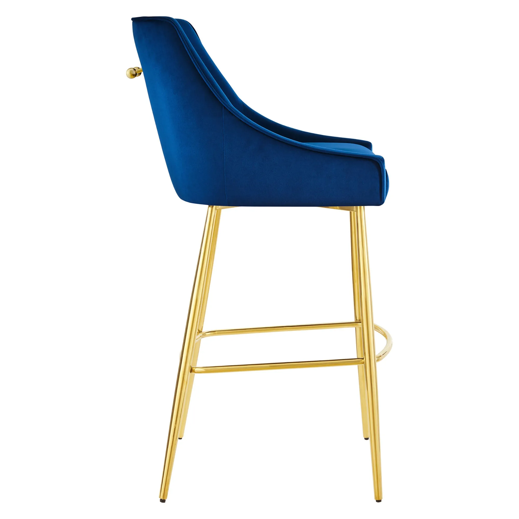 Discern Performance Velvet Bar Stool by Modway