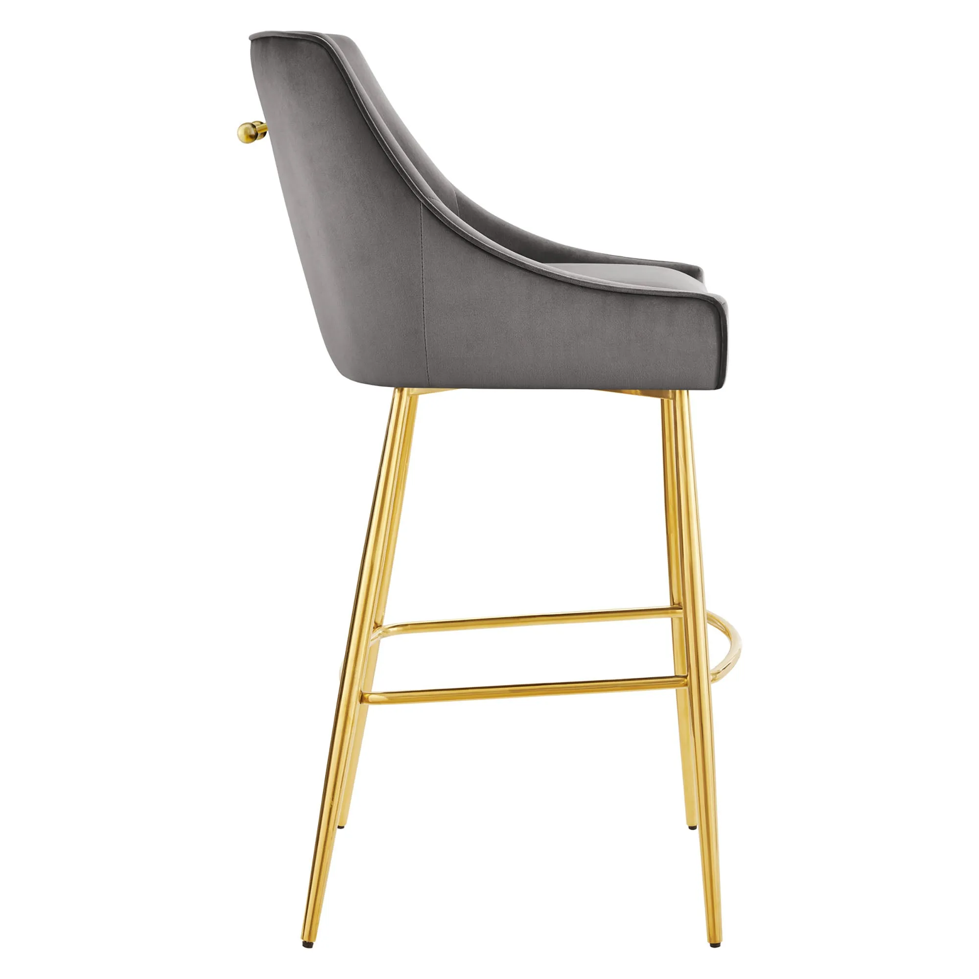 Discern Performance Velvet Bar Stool by Modway