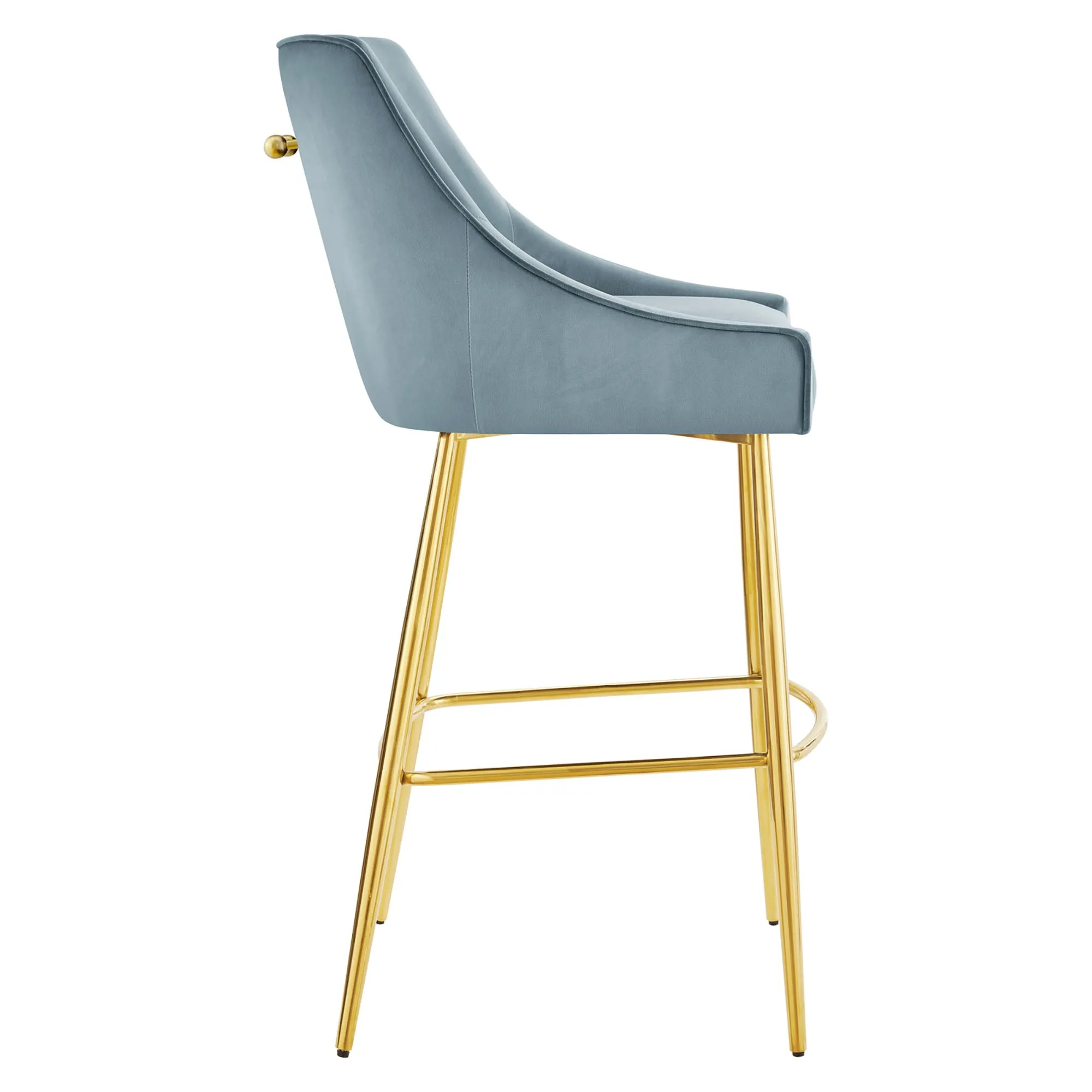 Discern Performance Velvet Bar Stool by Modway