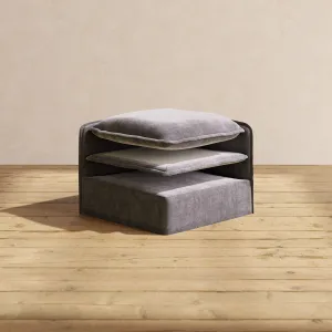 Elevate Comfort Layer Set for 4-Seater U-Sectional | Luxury Velvet in Cinder