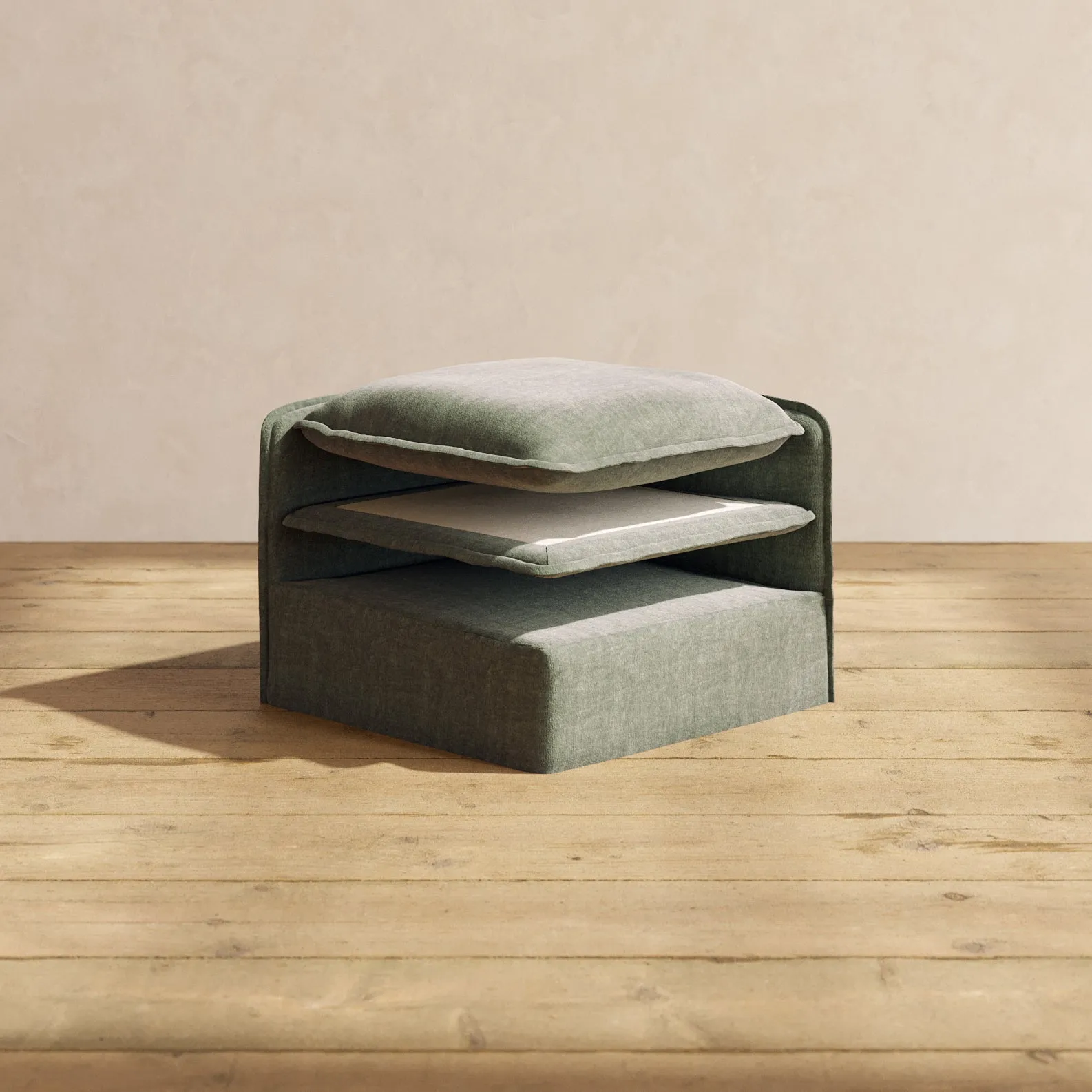 Elevate Comfort Layer Set for Modular Unit | Heirloom Velvet in Willow
