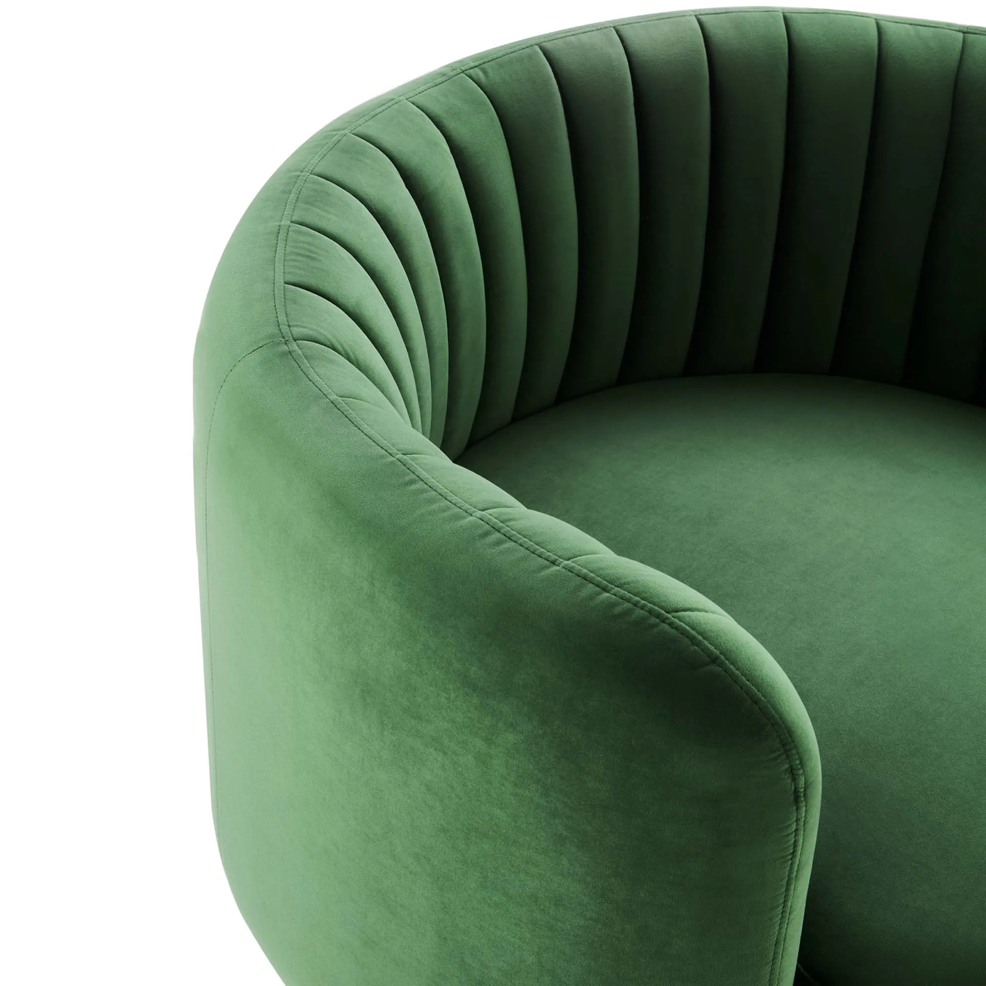 Embrace Tufted Performance Velvet Performance Velvet Swivel Chair by Modway