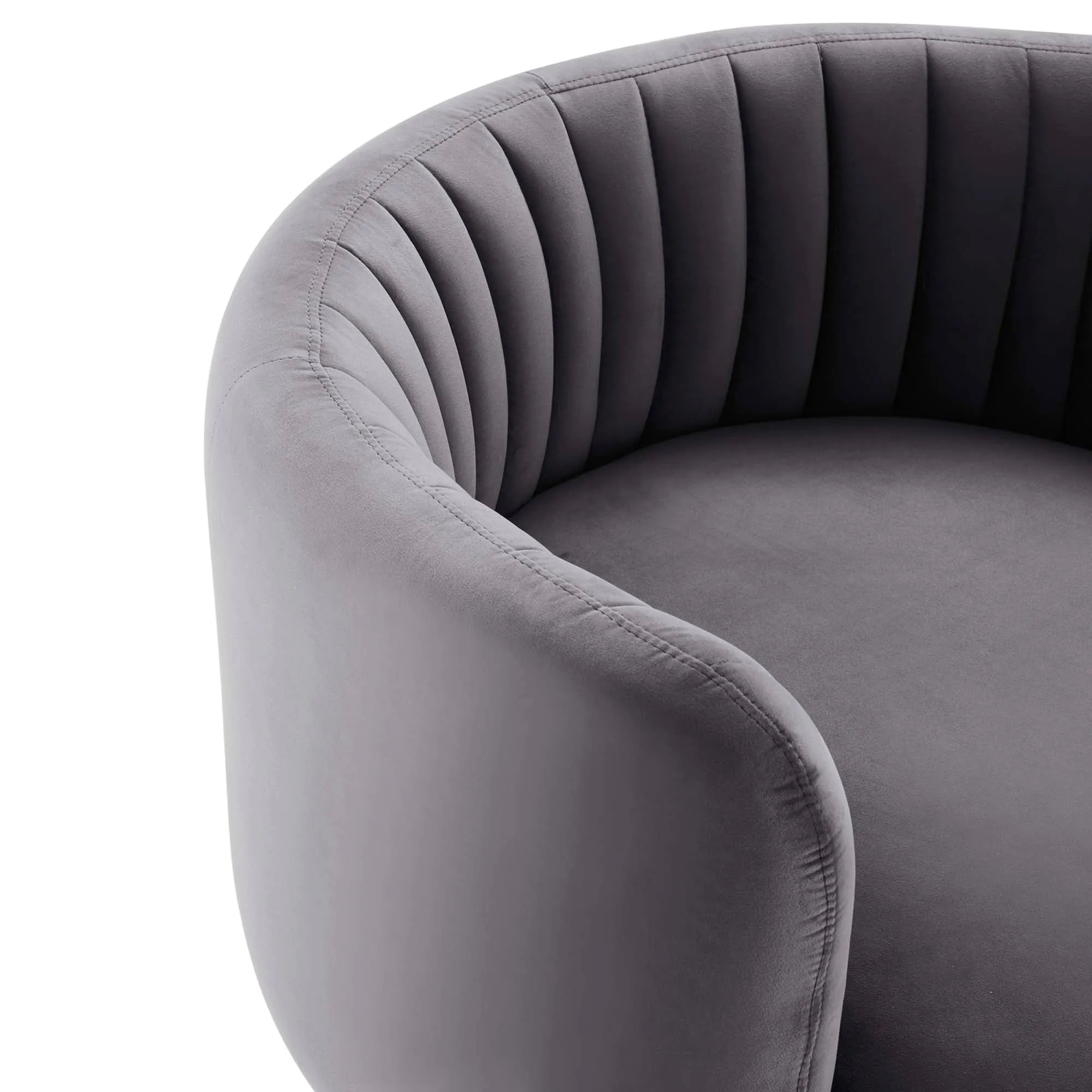Embrace Tufted Performance Velvet Performance Velvet Swivel Chair by Modway