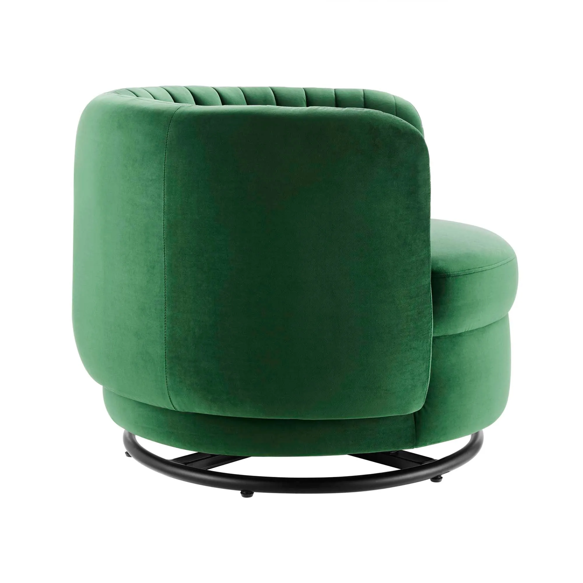 Embrace Tufted Performance Velvet Performance Velvet Swivel Chair by Modway