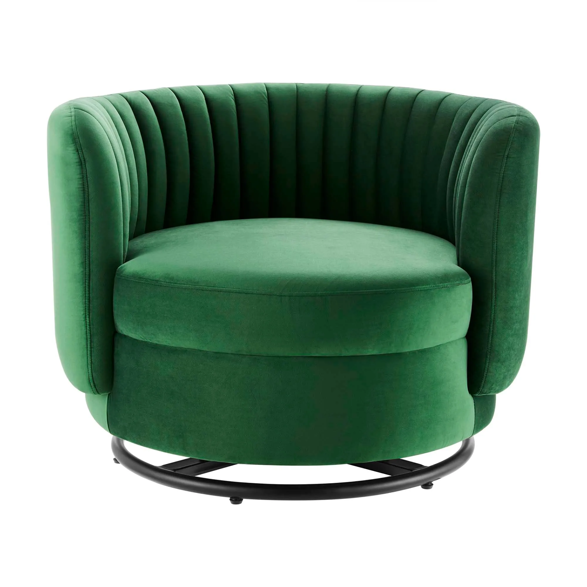 Embrace Tufted Performance Velvet Performance Velvet Swivel Chair by Modway