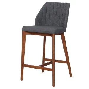 Florence Counter Stool Set of 2 CHARCOAL