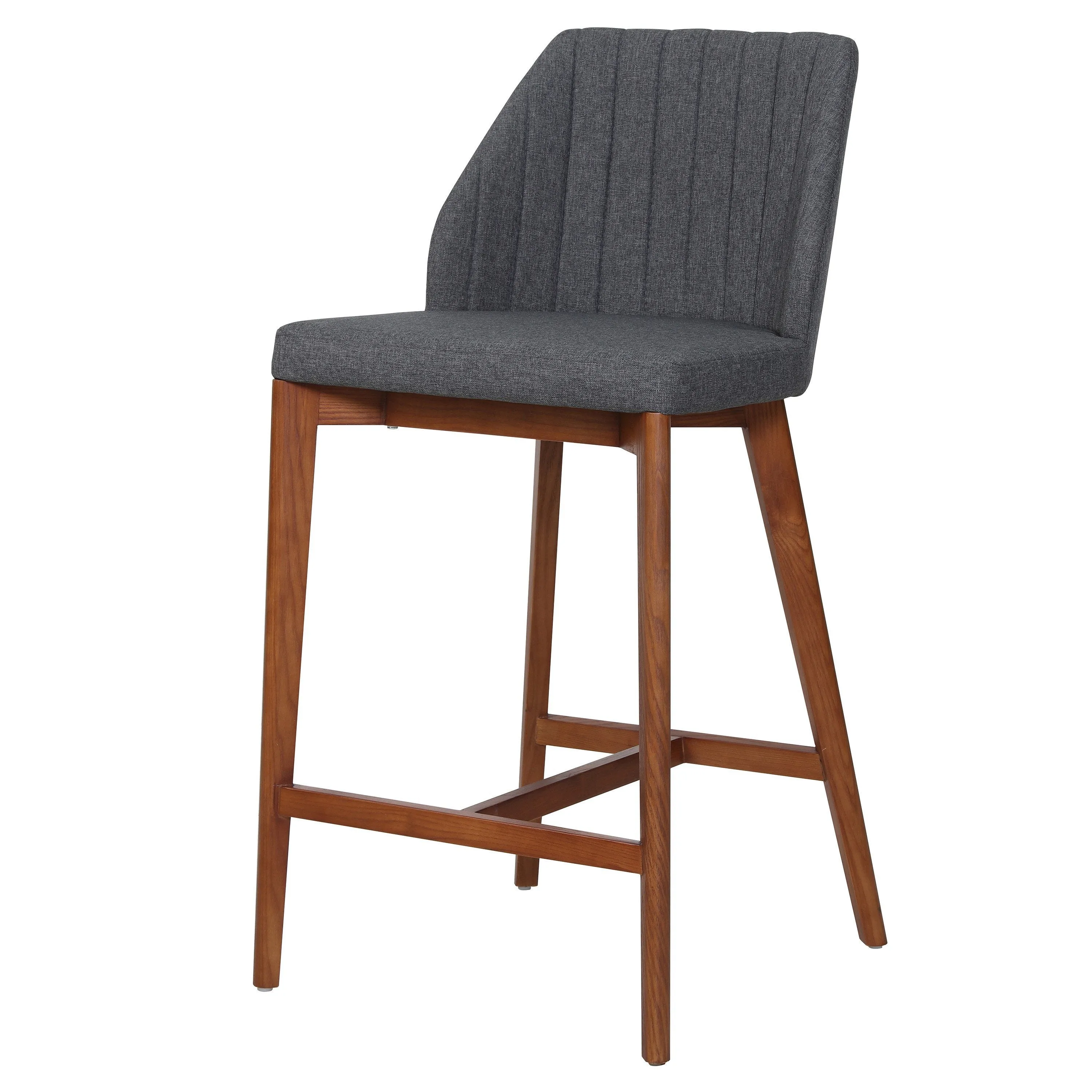 Florence Counter Stool Set of 2 CHARCOAL