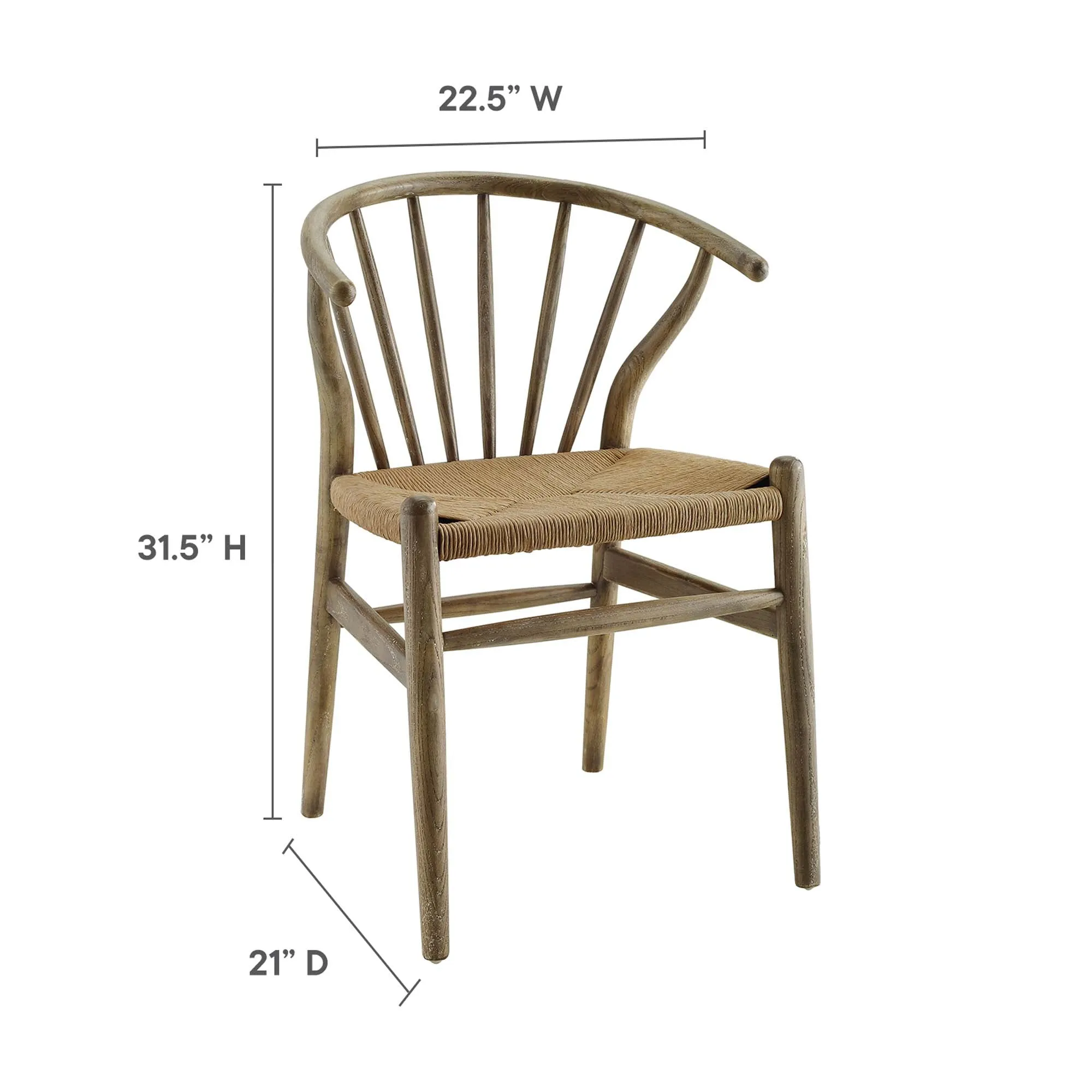 Flourish Spindle Wood Dining Side Chair by Modway