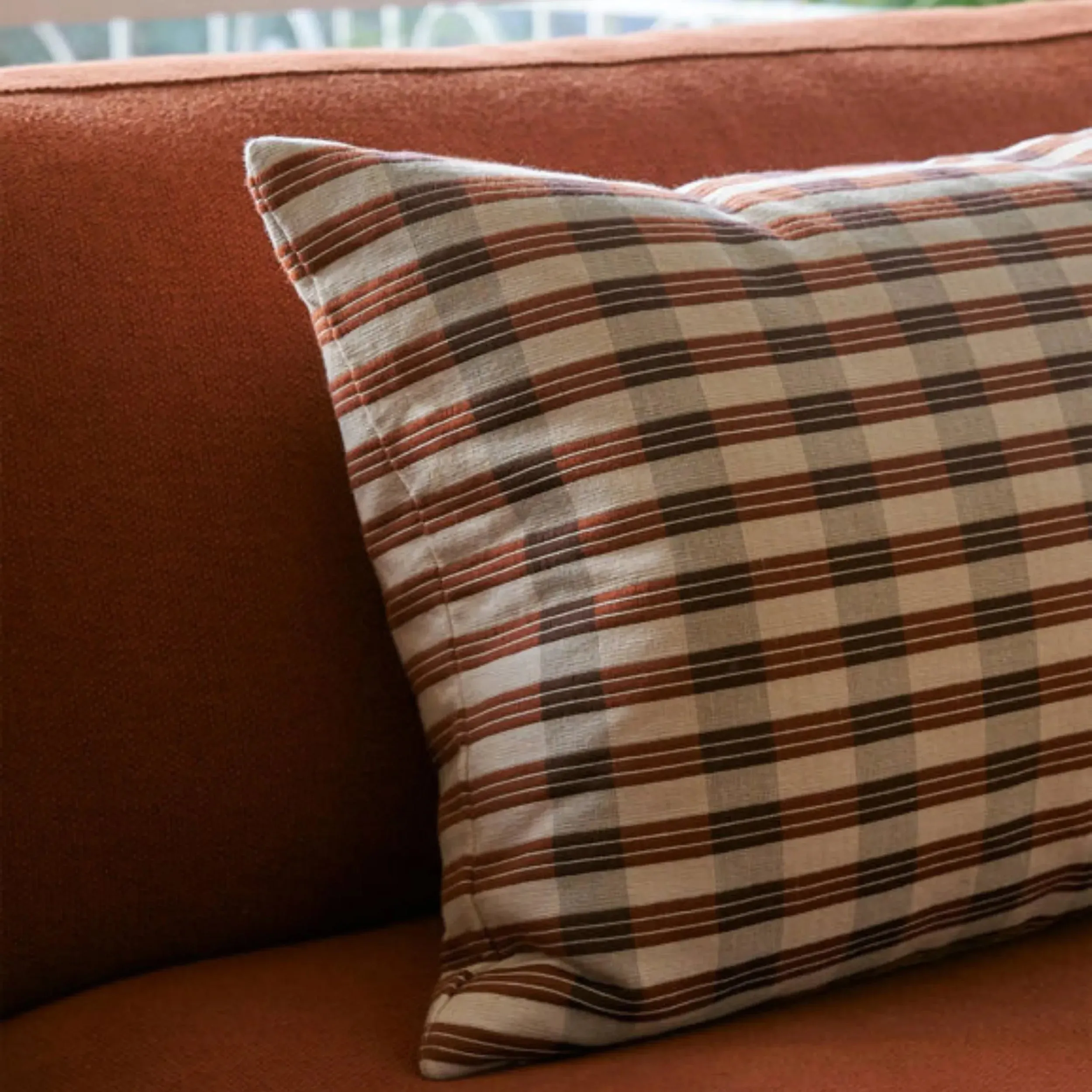 Folio Cushion - Russet