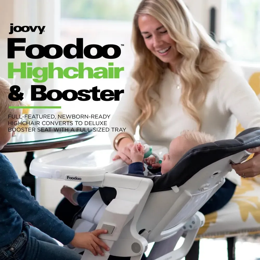 Foodoo High Chair and Booster -Jet