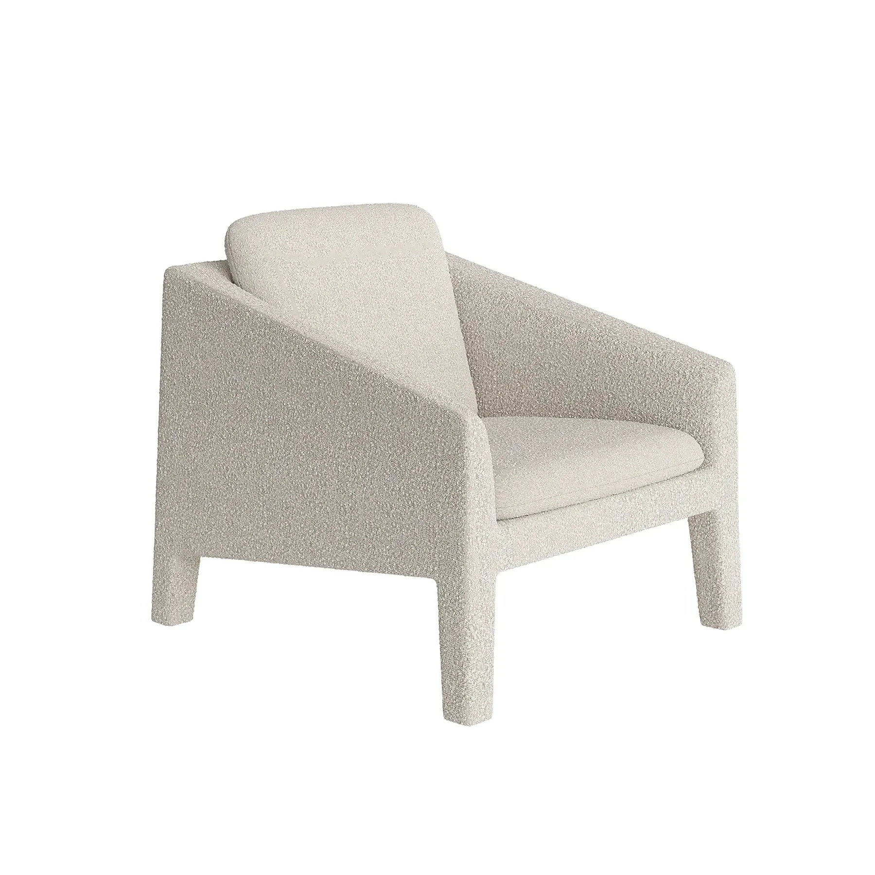 Guardian Lounge Chair - Maya Cream Boucle